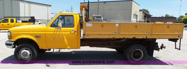 image for item K5494 1994 Ford F350 dump bed pickup truck