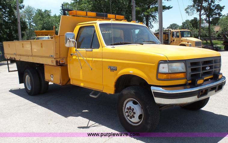 image for item K5494 1994 Ford F350 dump bed pickup truck