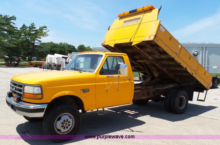 image for item K5494 1994 Ford F350 dump bed pickup truck
