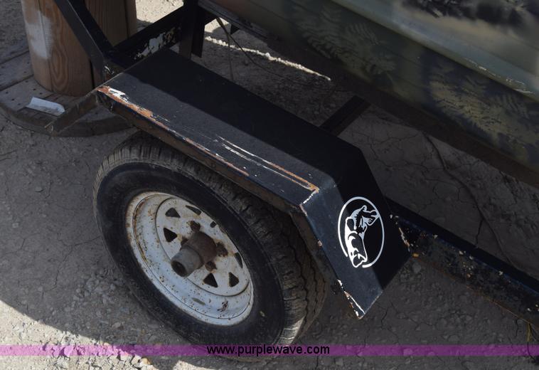 image for item K7276 1971 Art Rollman Aluminum V-bottom boat