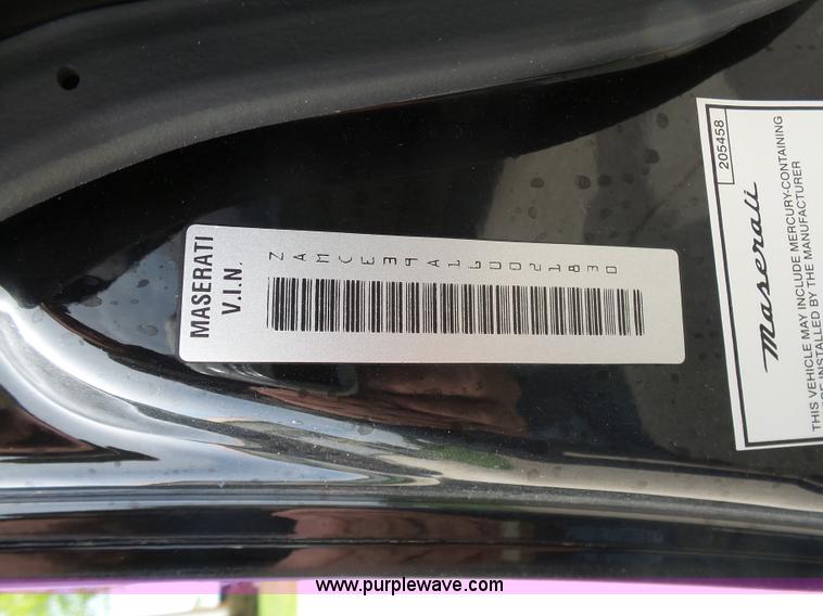 image for item K7943 2006 Maserati Quattroporte