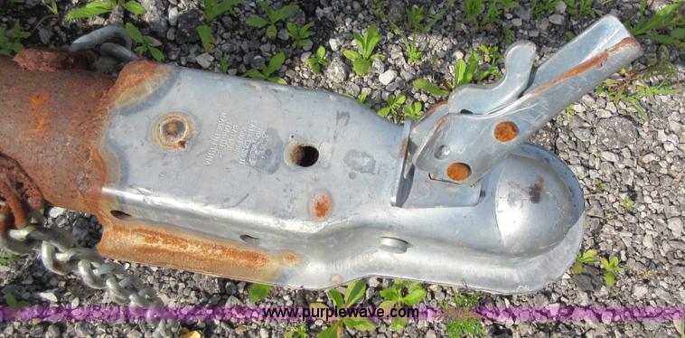 image for item L2795 Shop built pickup bed trailer