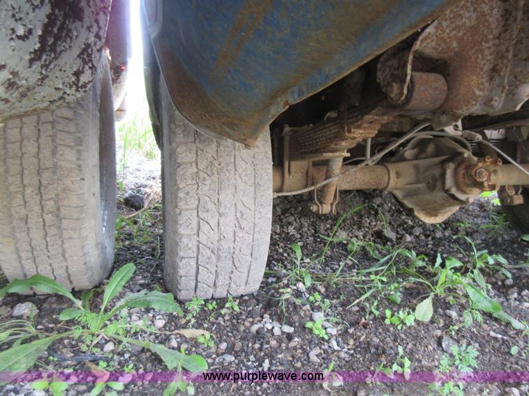 image for item L2795 Shop built pickup bed trailer