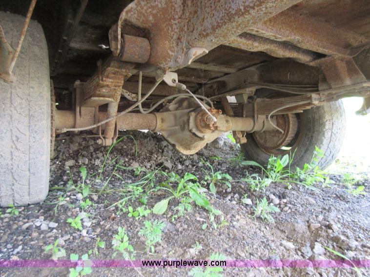 image for item L2795 Shop built pickup bed trailer