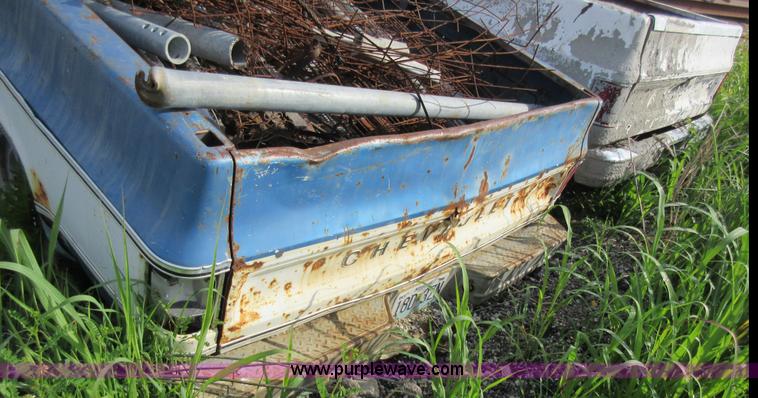 image for item L2795 Shop built pickup bed trailer