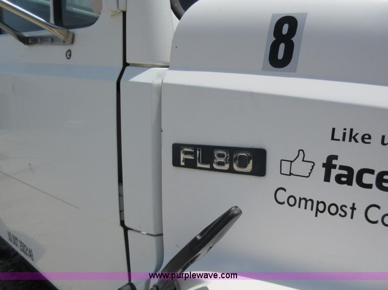 image for item L2825 1997 Freightliner FL80 refuse truck