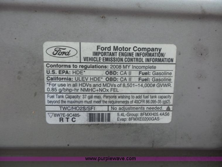 image for item L2850 2008 Ford E350 Super Duty bus