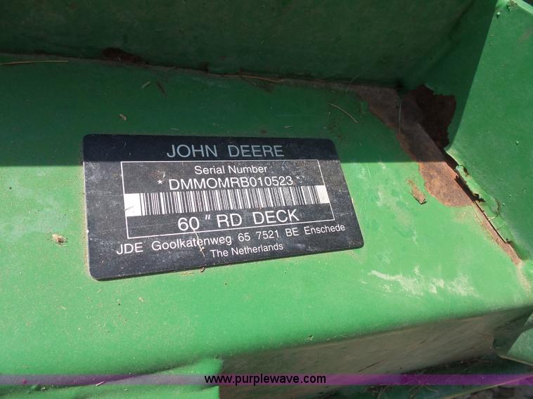 image for item L4894 John Deere 997 Z-trak lawn mower