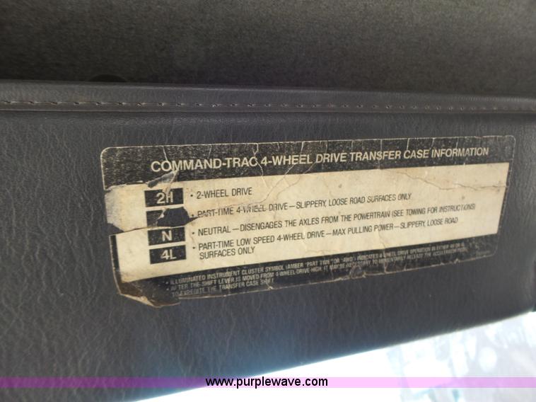 image for item L6115 1997 Jeep Wrangler SUV