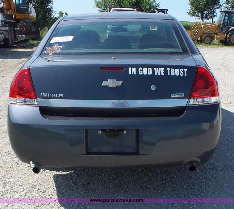 image for item L6150 2011 Chevrolet Impala Police