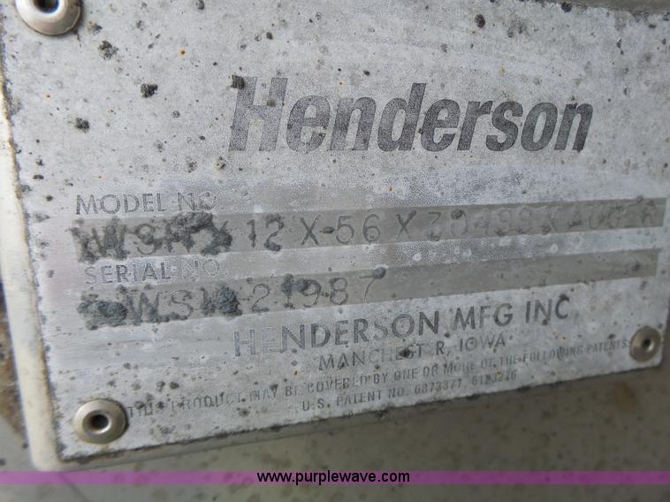 image for item L6167 Henderson stainless steel spreader