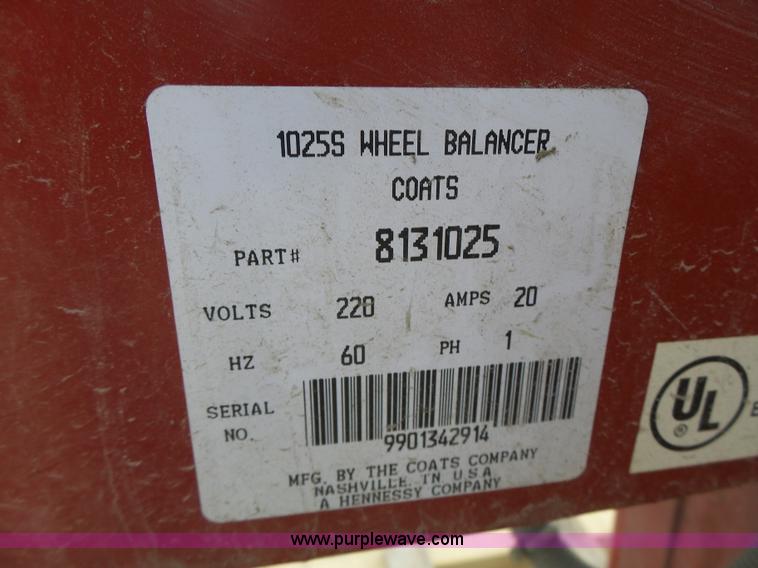 image for item L6171 Coats wheel balancer