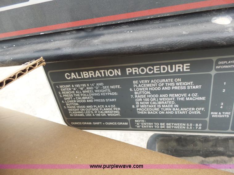 image for item L6171 Coats wheel balancer