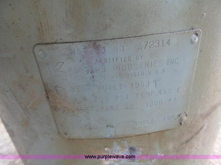 image for item L6173 1983 Kargard air compressor