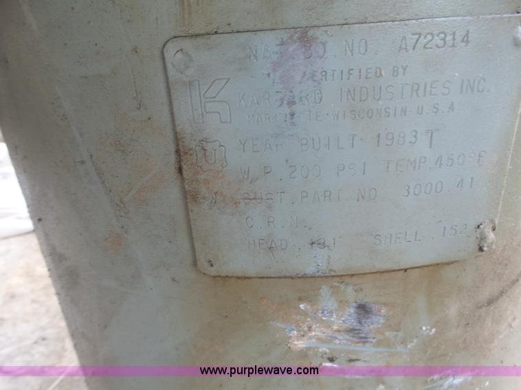 image for item L6173 1983 Kargard air compressor