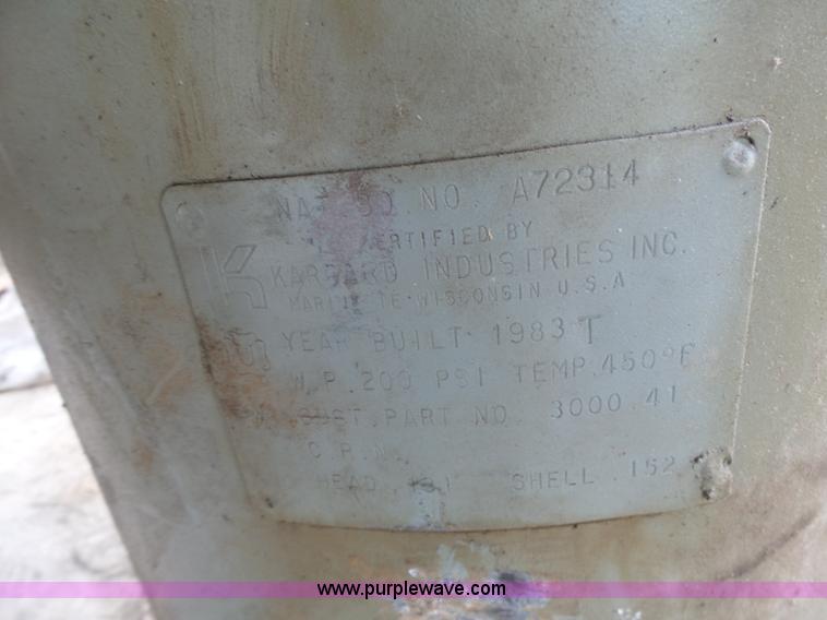 image for item L6173 1983 Kargard air compressor