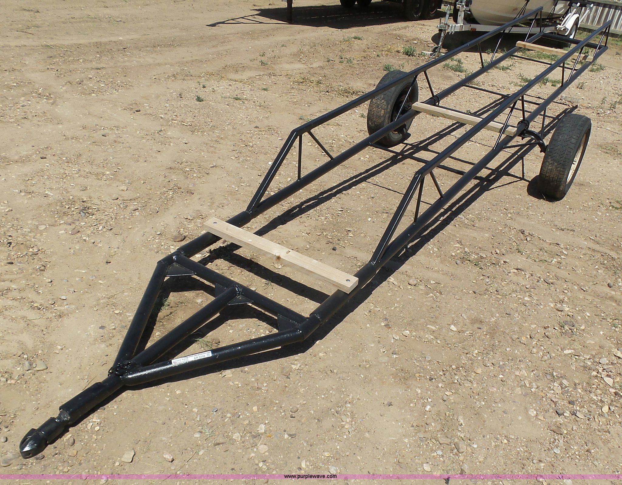 PVC pipe trailer in Liberal, KS Item AR9258 sold Purple Wave