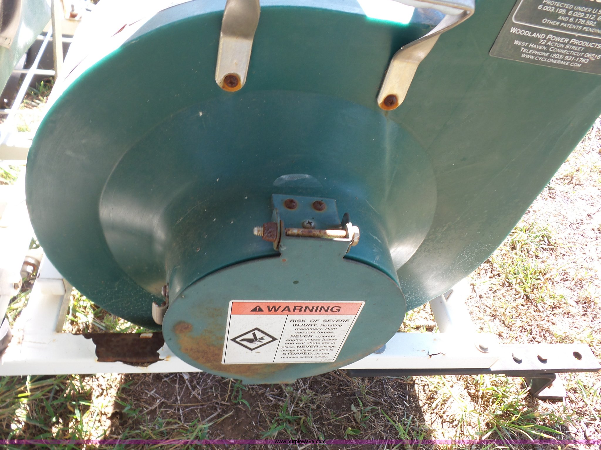 Cyclone rake in Chouteau, OK | Item BZ9602 sold | Purple Wave