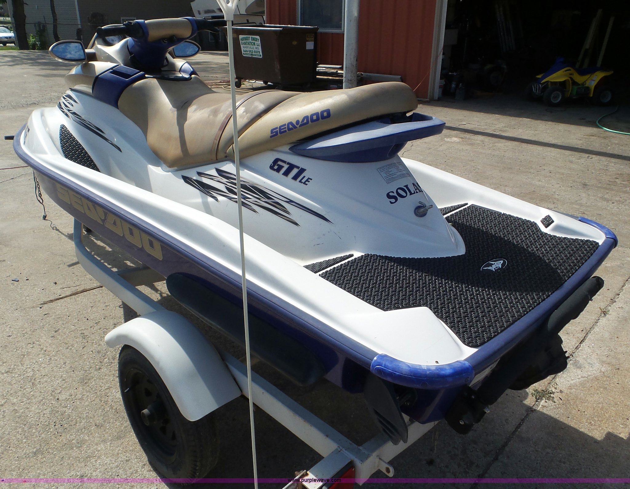 2002 SeaDoo GTI LE personal watercraft in Maryville, MO Item CC9890