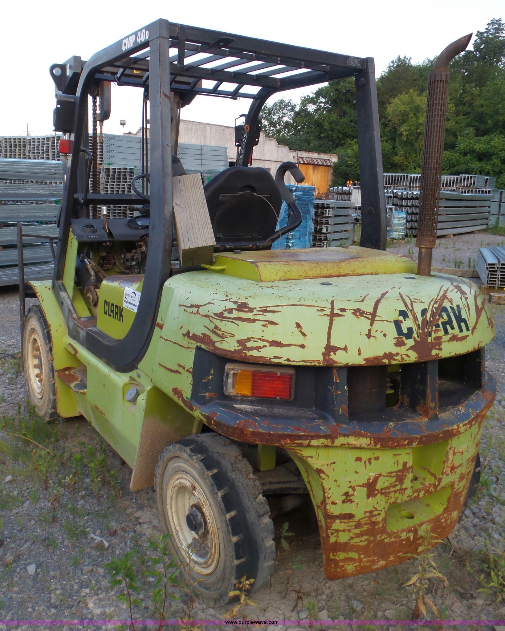 Clark CMP400 forklift in Knoxville, TN Item L6750 sold Purple Wave