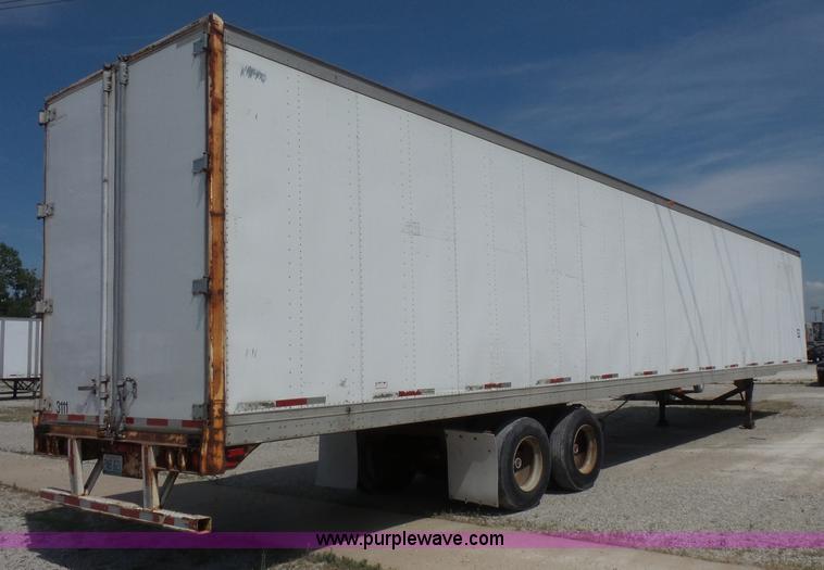image for item BS9846 1993 Monon MA3-32-ST-53W dry van trailer