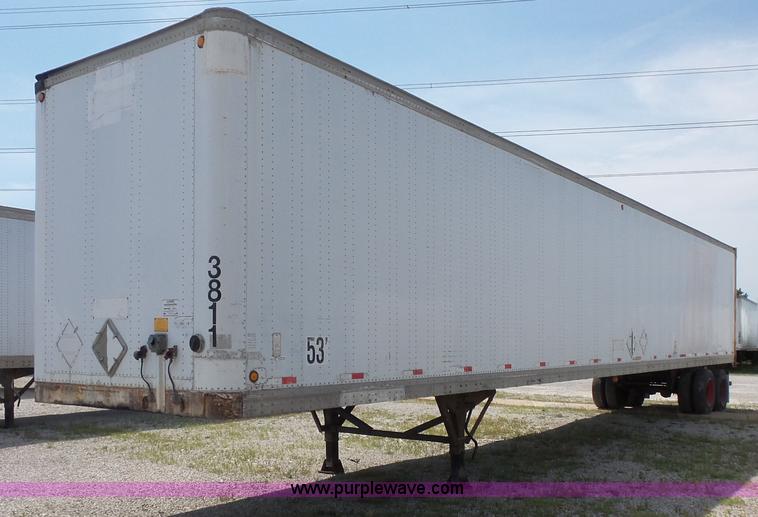 image for item BS9848 1995 Strick dry van trailer