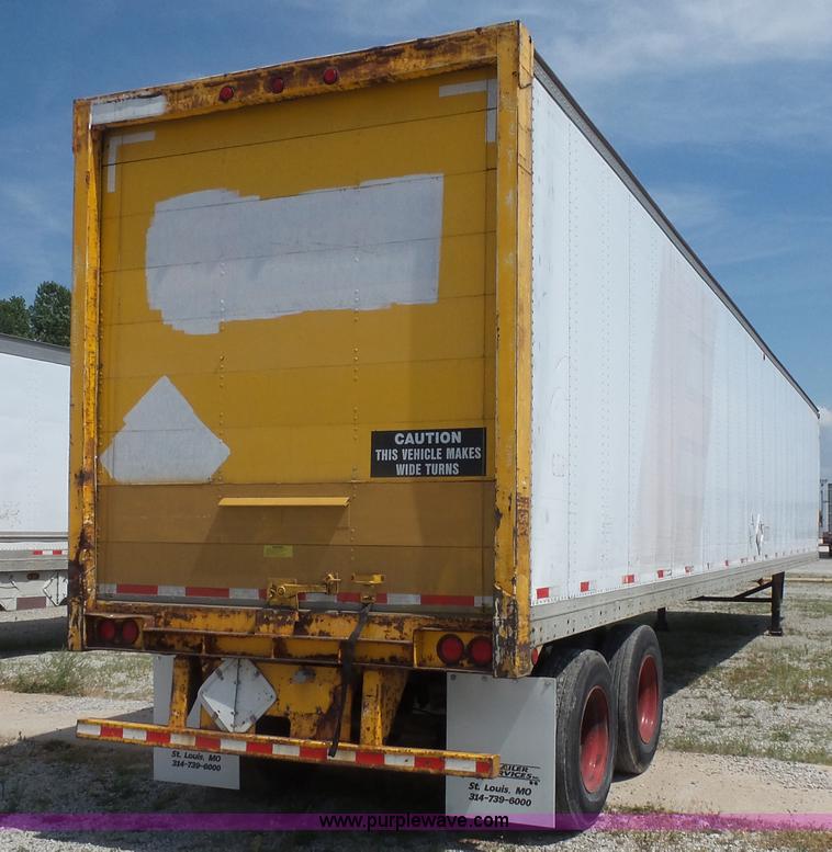 image for item BS9848 1995 Strick dry van trailer