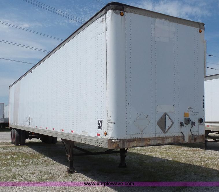 image for item BS9848 1995 Strick dry van trailer