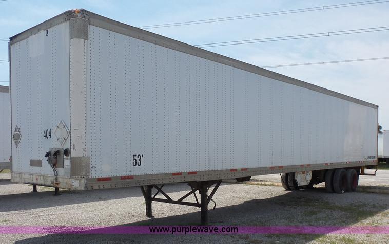 image for item BS9849 1998 Wabash 1JJ dry van trailer