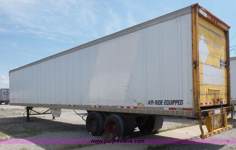 image for item BS9849 1998 Wabash 1JJ dry van trailer