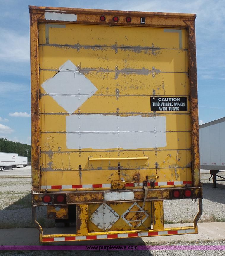 image for item BS9849 1998 Wabash 1JJ dry van trailer