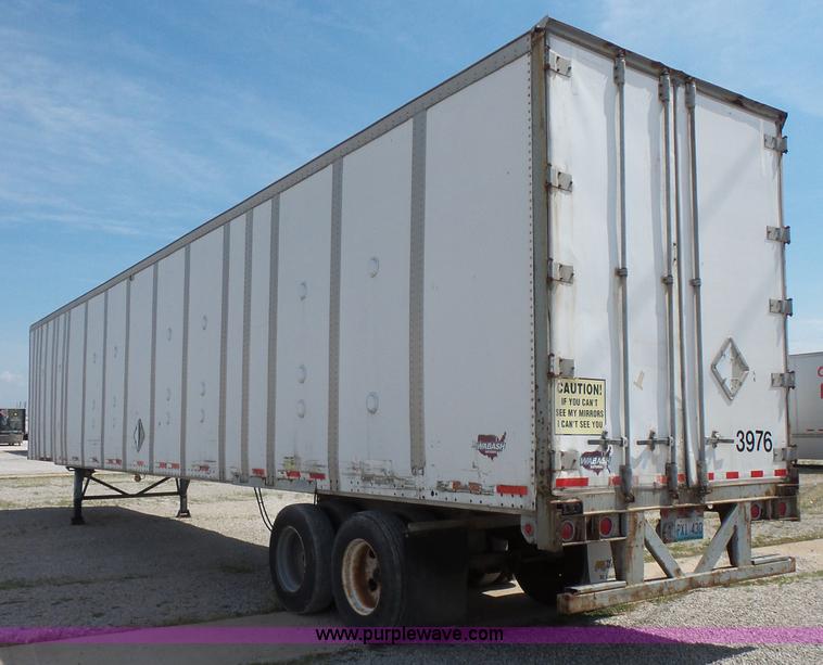 image for item BS9851 1995 Wabash dry van trailer
