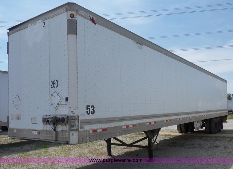 image for item BS9852 2003 Great Dane dry van trailer