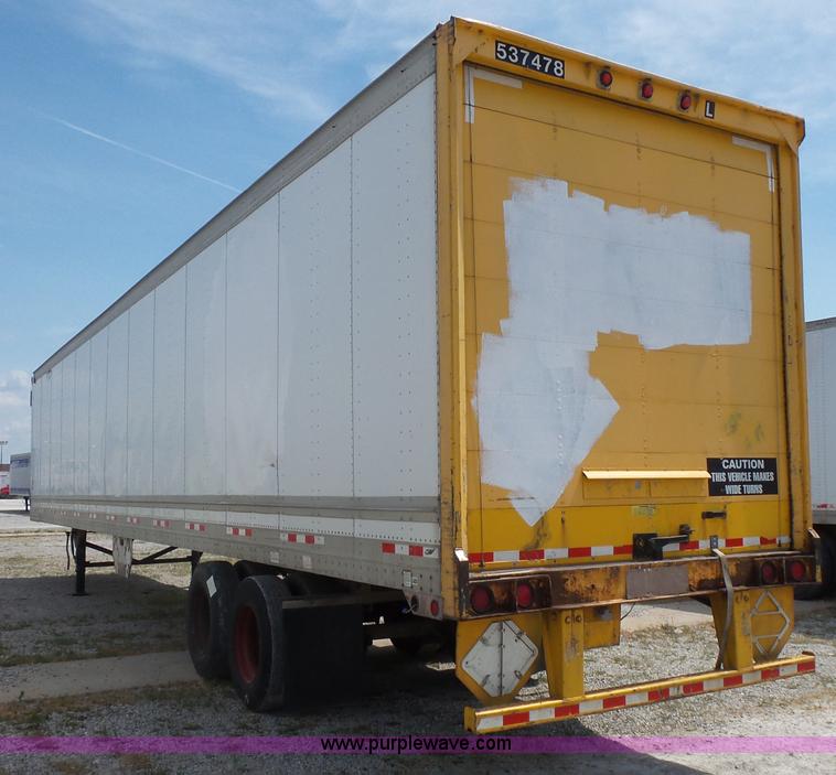 image for item BS9852 2003 Great Dane dry van trailer