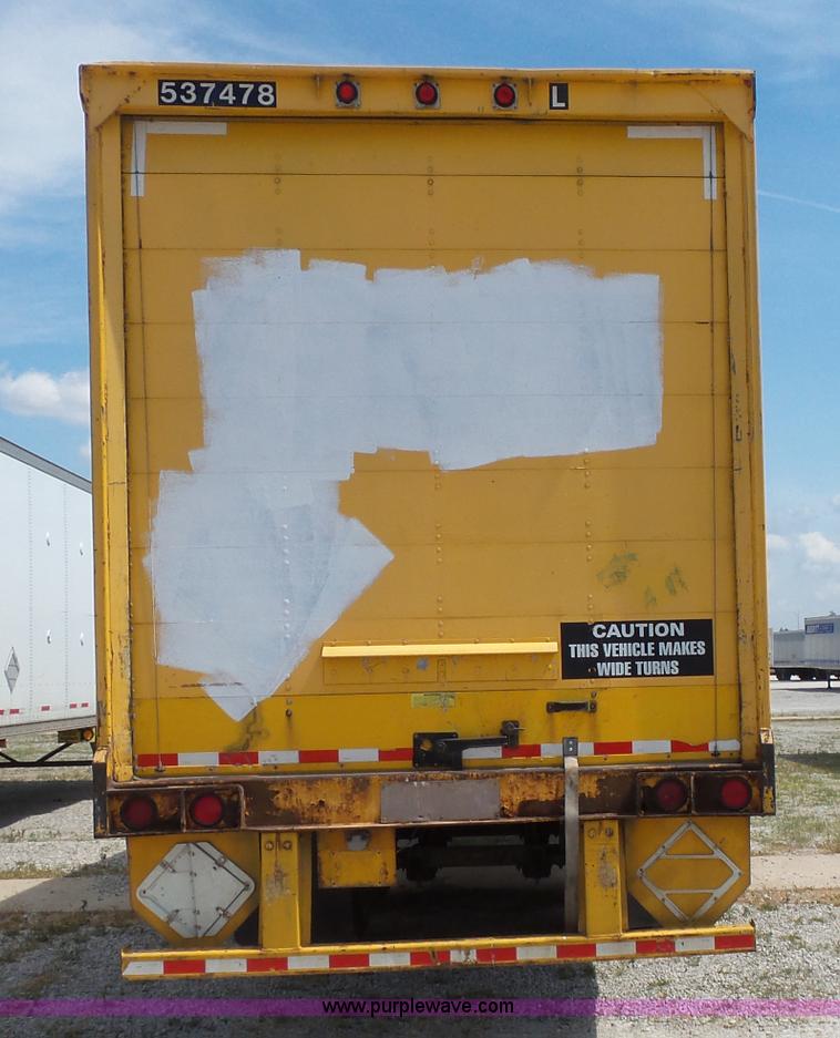 image for item BS9852 2003 Great Dane dry van trailer