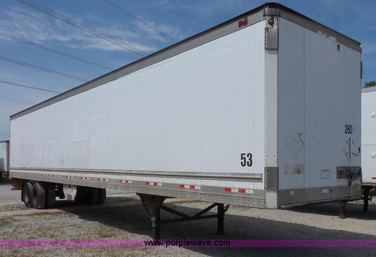 image for item BS9852 2003 Great Dane dry van trailer