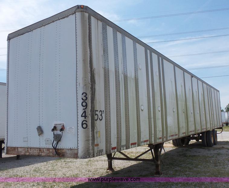 image for item BS9854 1994 Wabash dry van trailer