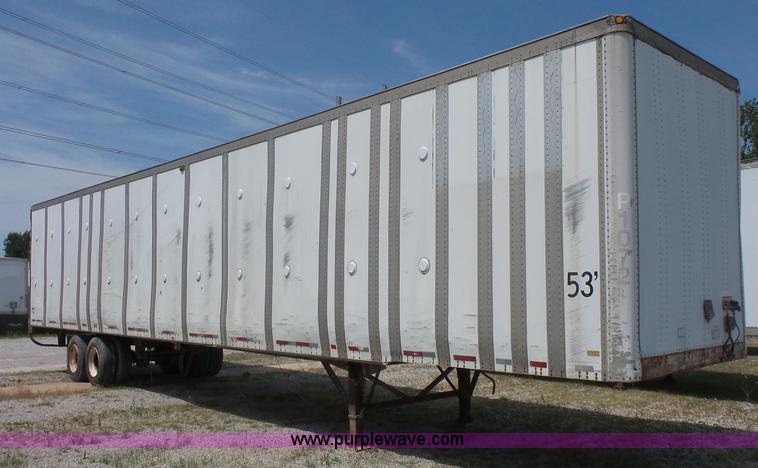 image for item BS9854 1994 Wabash dry van trailer