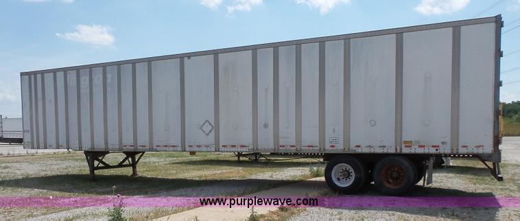 image for item BS9856 1994 Mann 1NN dry van trailer