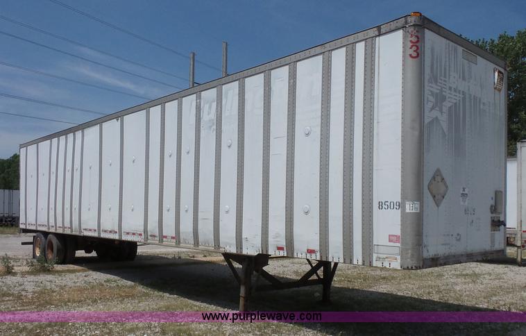 image for item BS9856 1994 Mann 1NN dry van trailer