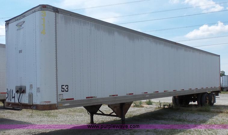 image for item BS9857 1992 Trailmobile dry van trailer