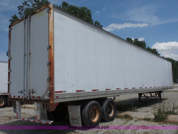 image for item BS9857 1992 Trailmobile dry van trailer
