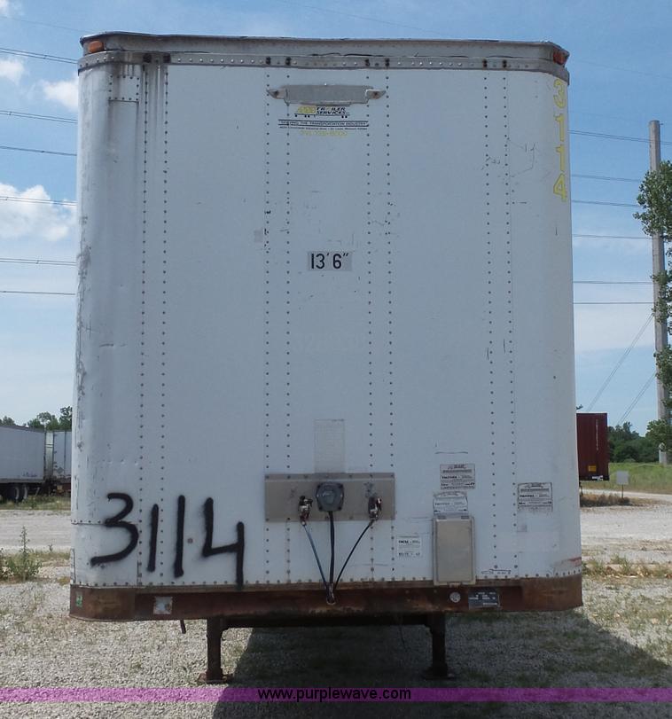 image for item BS9857 1992 Trailmobile dry van trailer