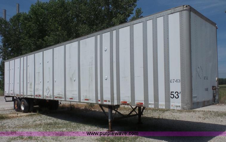 image for item BS9858 1996 dry van trailer