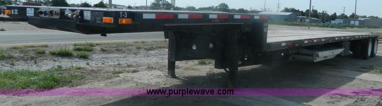 image for item J8879 2012 Transcraft DTL-2100 drop deck trailer