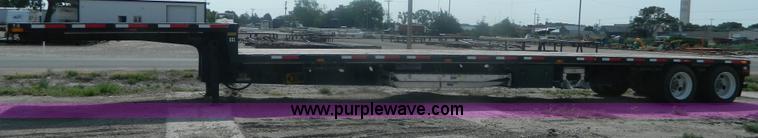 image for item J8879 2012 Transcraft DTL-2100 drop deck trailer