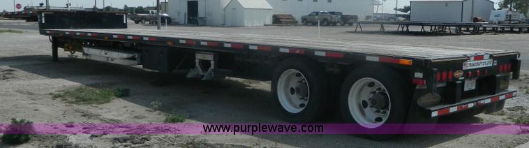 image for item J8879 2012 Transcraft DTL-2100 drop deck trailer