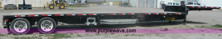 image for item J8879 2012 Transcraft DTL-2100 drop deck trailer