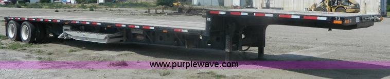 image for item J8879 2012 Transcraft DTL-2100 drop deck trailer