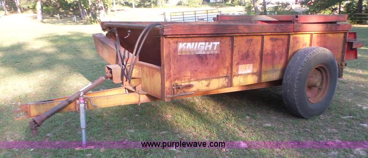 image for item BS9837 Knight manure spreader